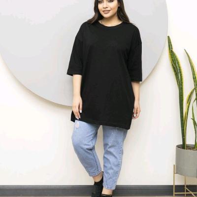 تیشرت لانگ نخ پنبه