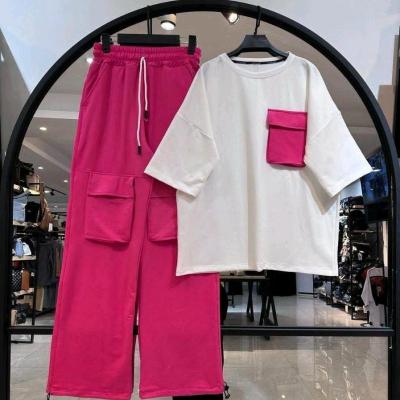 ست تیشرت شلوار کارگو کالکشن جدید 1055-153639