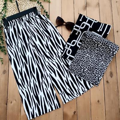 شلوار بگ طرح دار مازراتی بچگانه