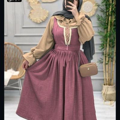 پیراهن ساحلی زنانه شانتون مدل شومیز سارافون مروارید 83039-157137