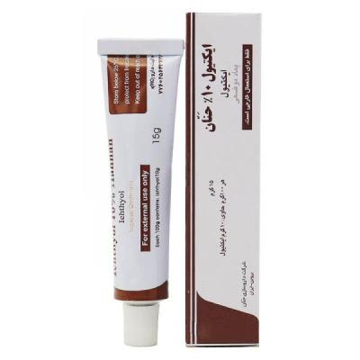 پماد ایکتیول 10 درصد حنان موضعی 15 گرم