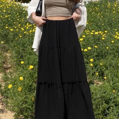 دامن نخی زنانه دامن سه تیکه زنانه دامن ساحلی-157462