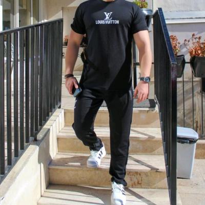 ست مردانه تیشرت شلوار کبریتی مراکشی