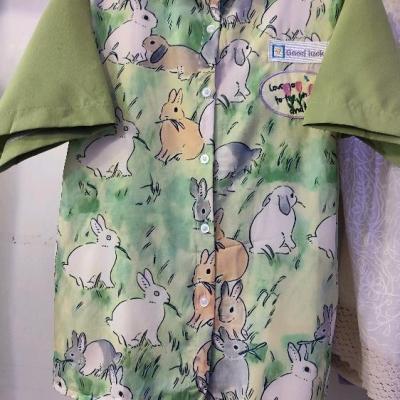 شومیز استین کوتاه گلدوزی لش وارداتی