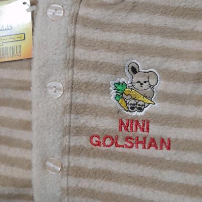 سویشرت کلاه دار /حوله ای/2سایز/نینی گلشن