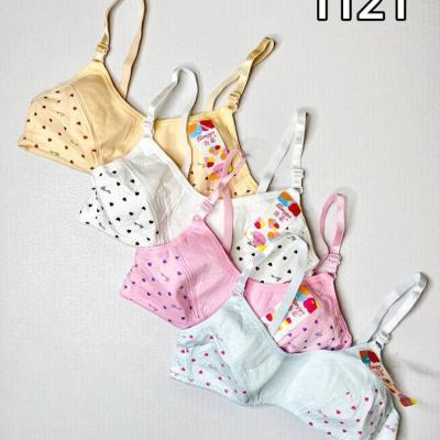 سوتین نخی دخترانه طرح قلبی