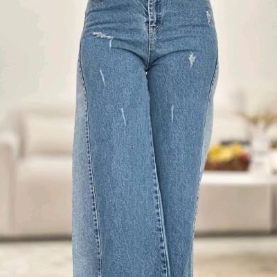 شلوار جین شافل واید-158839