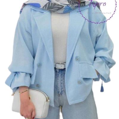 مانتو کتی زنانه نخ پنبه مدل کت السا