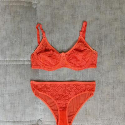 ست شورت و سوتین زیرفنردار دانتل حریر-156603