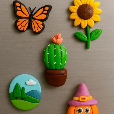 مگنت کاکتوس گلدار