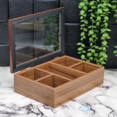 تیبگ چوبی سایز بزرگ،جنس ام دی اف با درب شیشه ای