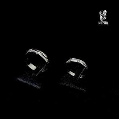 حلقه ست نقره زنانه ومردانه کدhs1017