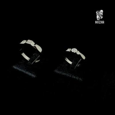 حلقه ست نقره زنانه ومردانه کدhs1018