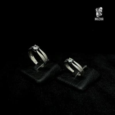 حلقه ست نقره زنانه ومردانه کدhs1023