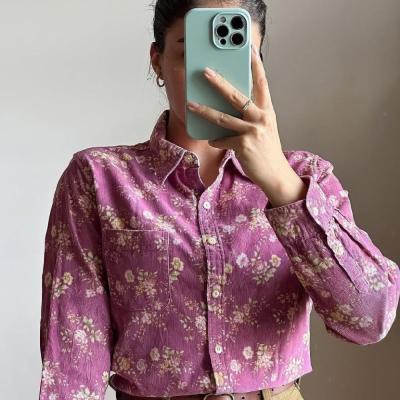 شومیز مخمل کبریتی-156320