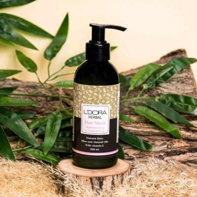 ماسک گیاهی نرم‌کننده و تقویت‌کننده موی سر لدورا هربال 200 میلی لیتر