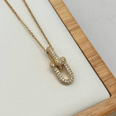 گردنبند تیفانی نگین‌ دار