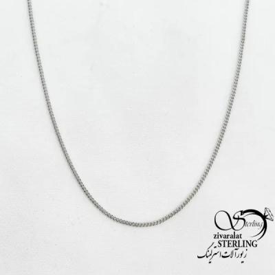 زنجیر کارتیر ریز نقره ایتالیا عیار925 کد 18478