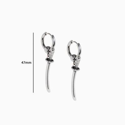 پیرسینگ فشن شمشیر استیل ضد زنگ p307