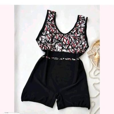 مایو زنانه پادار فانتزی کاپدار برند نیلا سایز 40 تا 48 بدون کلاه