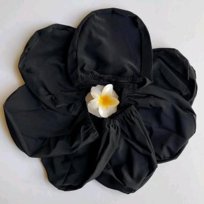 کلاه شنا رنگ مشکی ساده