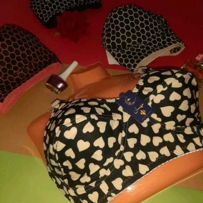 سوتین کتان زنانه با زیرلایه نخی سوتین نخی زنانه