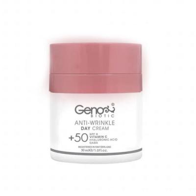 کرم ضد چروک ژنوبایوتیک مدل روز +50 حجم 30 میلی لیتر