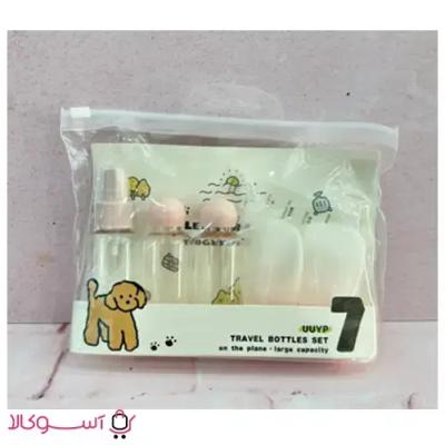 ست مسافرتی هفت تیکه کاور زیپی یو یو وای پی کد YP – BP02