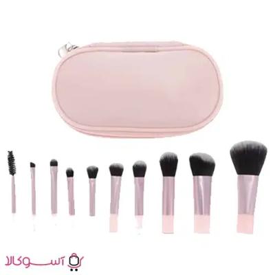 ست براش کیفی زیپ دار ده تیکه