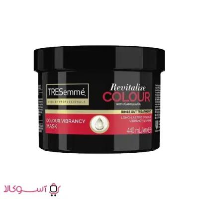 ماسک مو موهای رنگ شده ترزمه مدل revitalise colour حجم 440 میل