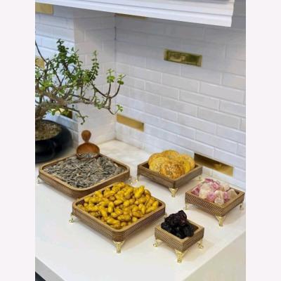 سینی سرو چوبی 5 تکه