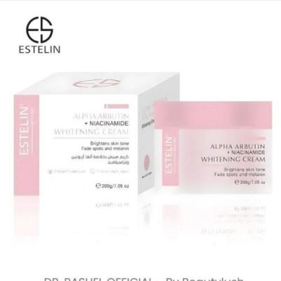 کرم روشن کننده و ضد لک نیاسینامید و آلفا آربوتین استلین کاسه‌ای 200 گرم