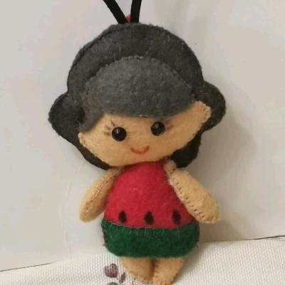 عروسک پارچه ای دختر هندونه مخصوص یلدا