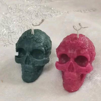 شمع کیوت اسکلتی دست ساز و خاص