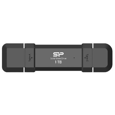 حافظه SSD اکسترنال سیلیکون پاور مدل DS72 ظرفیت یک ترابایت رابط USB Type-C 3.2