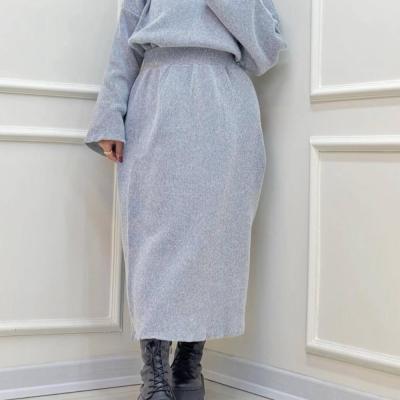 ست بلوز دامن بافت