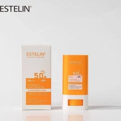 ضد آفتاب استیکی استلین با ویتامین سی و نیاسینامید حجم 20گرم