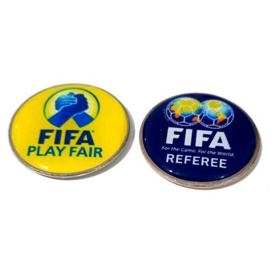سکه داوری فیفا فوتبال و فوتسال و فوتبال ماسه ای