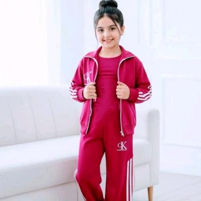 ست سویشرت شلوار سه تیکه دخترانه