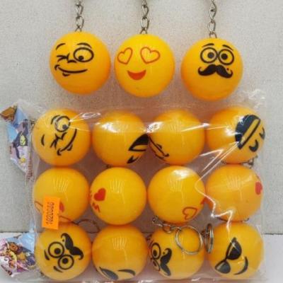 جاکلیدی توپ ایموجی لاکی (هپی فیس)