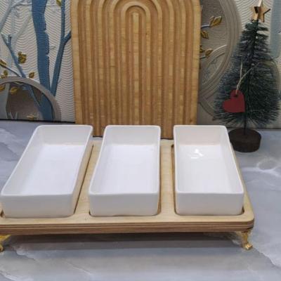 اردو خوری 3 خونه مستطیل پایه دار