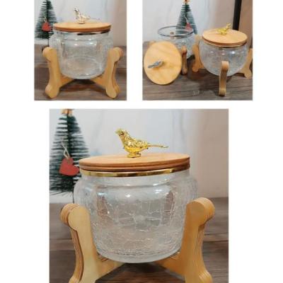 شکلات خوری آبگز با استند چوبی-158517