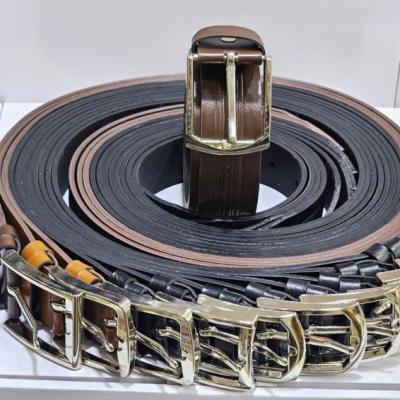 کمربند4سانت طرحدار قلاب استیل