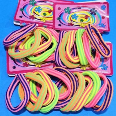 کش مو حوله‌ای خارجی راه راه4.5سانت (6 عددی)