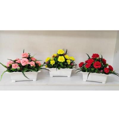 گلدان باکس رز 11گل