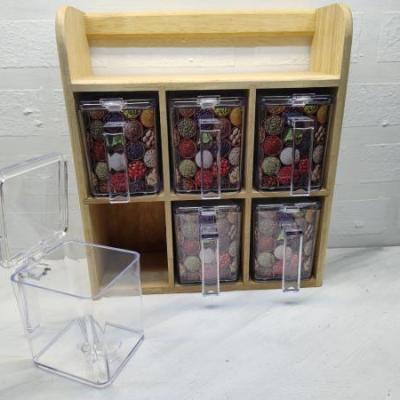 جاادویه اکرولیک و چوب 6عددی