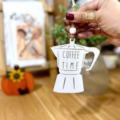 آویز کافی بار طرح موکاپات