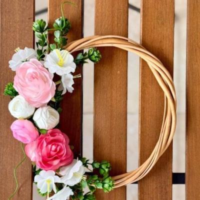 آویز پشت دری حصیری بزرگ