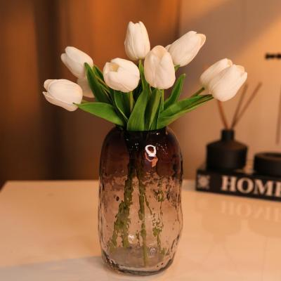 دسته گل مصنوعی لاله بهاری (10 شاخه)