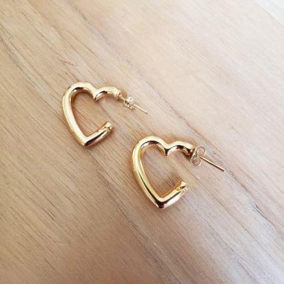 گوشواره طلایی قلب